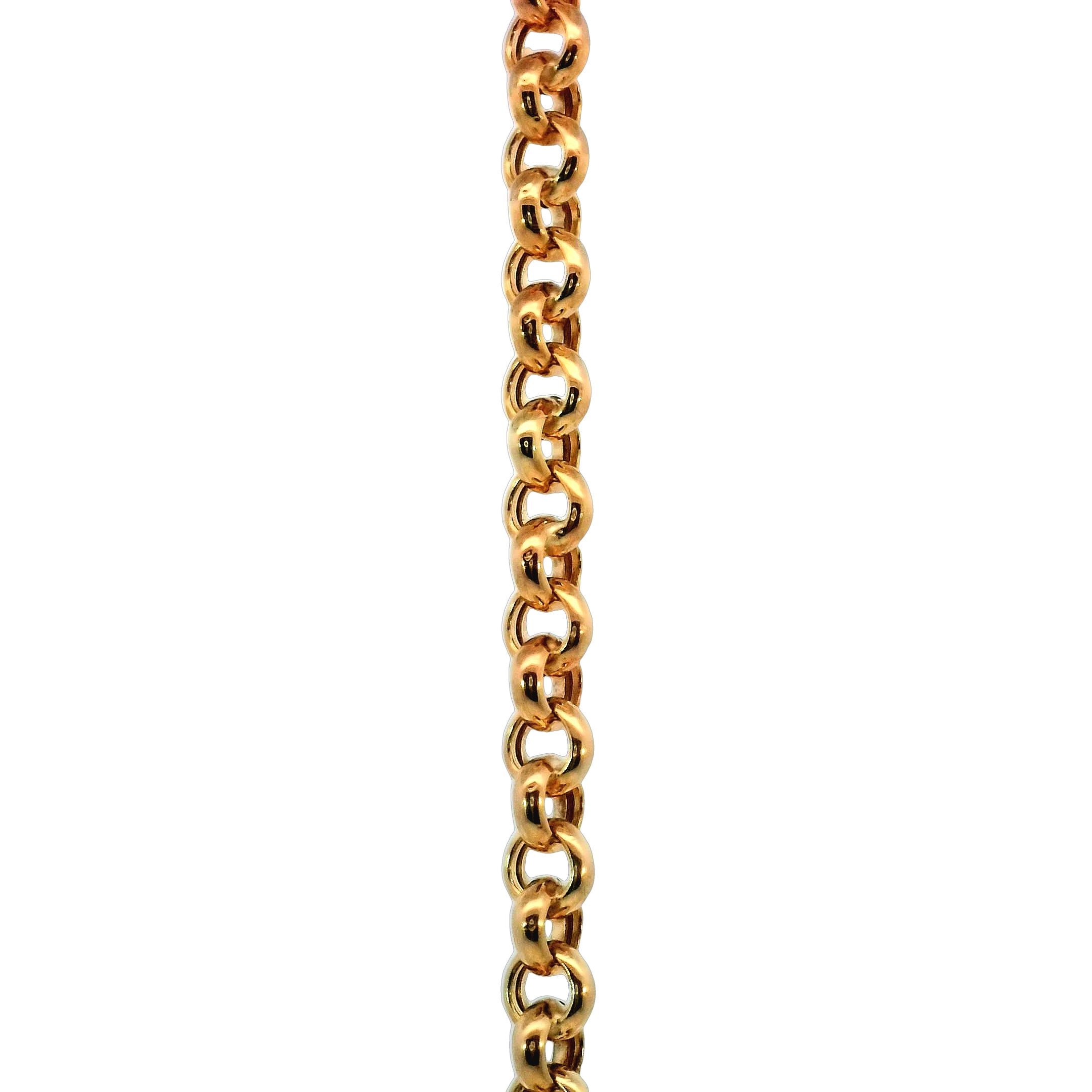 9ct solid yellow gold gate bracelet – Once Loved Treasures