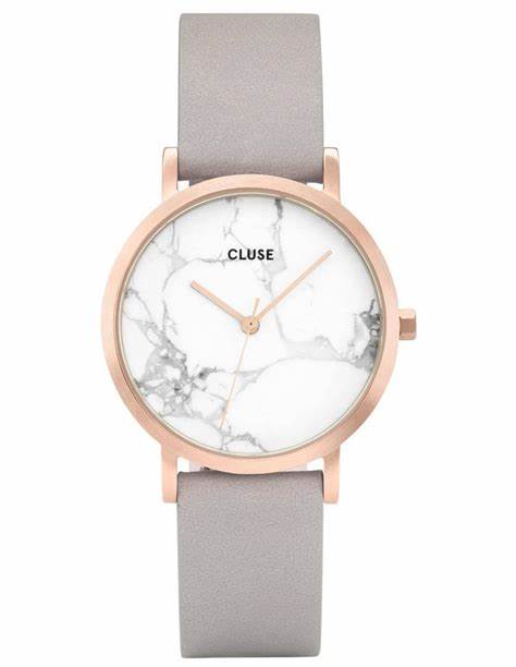 Cluse marble shop watch rose gold