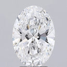 3.00ct Oval Lab Grown Diamond (Colour E, Clarity IF, IGI Certified)
